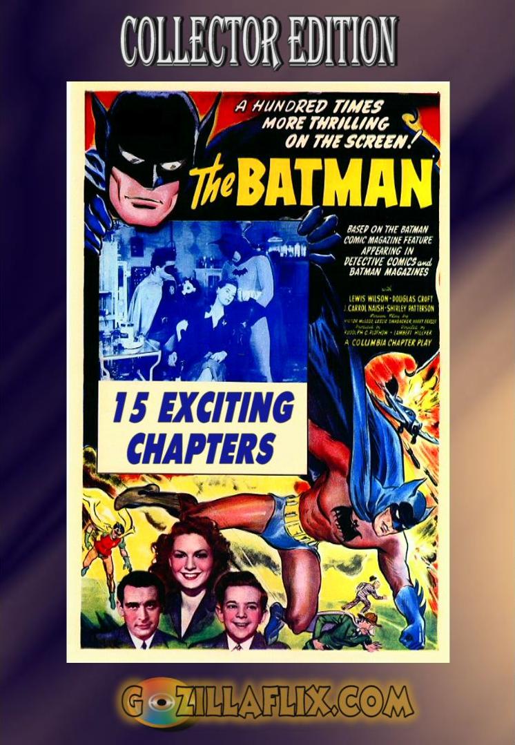 Batman, The Complete 1943 Movie Serial Collection - Click Image to Close